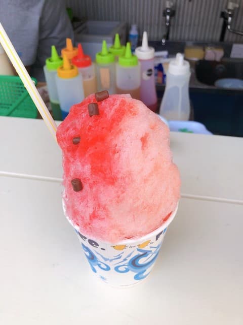 かき氷 雪