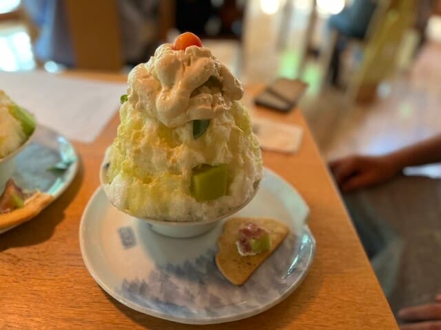 森乃百日氷 森乃湯本店