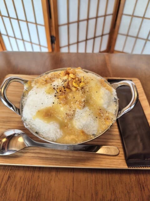韓国かき氷 ピンスピン の写真 4