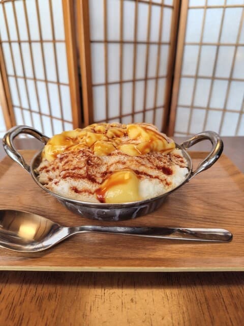 韓国かき氷 ピンスピン の写真 5